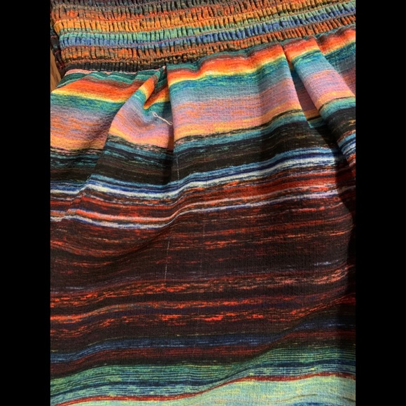 SOLD Nicole Miller New York
Cold Shoulder Stripe Romper - Picture 4 of 4